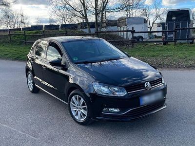 Gebraucht VW Polo Comfortline 60 PS (44 kW) 2015 Schwarz Kleinwagen