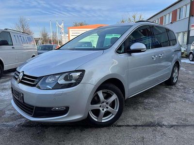 Gebraucht VW Sharan Comfortline 150 PS (110 kW) 2017 Reflexsilber metallic Van / Kleinbus