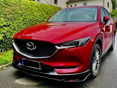 Gebraucht Mazda CX-5 Exclusive-Line 150 PS (110 kW) 2018 Rot SUV