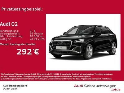 0e mythosschwarz metallic Gebraucht 2024 Audi Q2 S-Line SUV | 33.680 € (Fairer Preis)