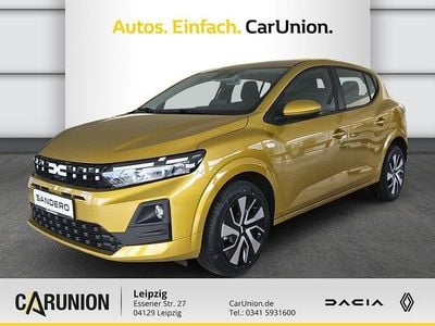 Ny Dacia Sandero Expression 101 HK (74 kW) 2026 Gul Sedan