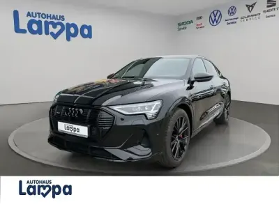 Gebraucht Audi e-tron Sportback S-Line 230 kW (313 PS) 2022 Mythosschwarz metallic SUV