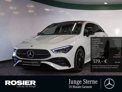 Gebraucht Mercedes CLA200 Shooting Brake Premium Plus 150 PS (110 kW) 2023 Weiss / digitalweiss Kombi