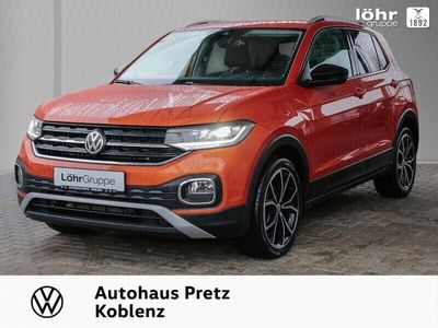 gebraucht VW T-Cross - 1.0 TSI DSG Style LED-Sch., Navi., Tel., Keyless, Beats, ACC, 18"Alu., PDC,