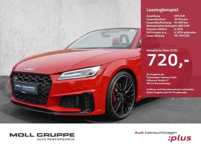 Gebraucht Audi TT Roadster Design 320 PS (235 kW) 2022 Tangorot metallic/verdeckfarbe Cabrio