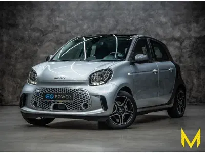 Gebraucht Smart ForFour Electric Drive Premium 60 kW (82 PS) 2021 Silber (cool silver (metallic)) Limousine