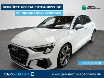 Gebraucht Audi A3 S-Line 150 PS (110 kW) 2022 Weiß (metallic) Limousine