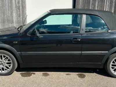 Gebraucht VW Golf Cabriolet 1998 Schwarz Cabrio