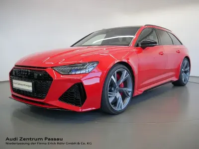Usata Audi RS6 Ambiente 600 CV (441 kW) 2021 Rosso Station wagon