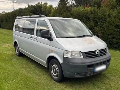 Używany VW Transporter 130 KM (95 kW) 2004 Srebrny Van