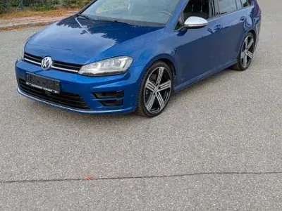 Gebraucht VW Golf VII R 300 PS (220 kW) 2016 Blau Kombi