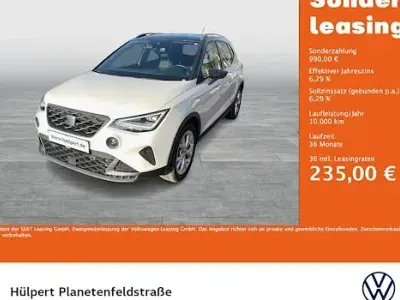 Brugt Seat Arona FR 150 HK (110 kW) 2023 Hvid SUV