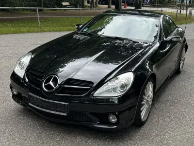 Gebraucht Mercedes SLK55 AMG AMG 360 PS (264 kW) 2007 Schwarz Cabrio