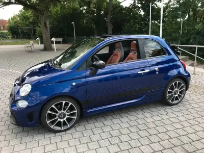 Gebraucht Abarth 595C Turismo 165 PS (121 kW) 2016 Blau Cabrio