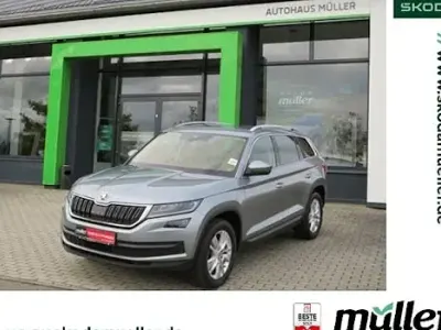 Gebraucht Skoda Kodiaq Style 150 PS (110 kW) 2017 Grau (business grau metallic) SUV