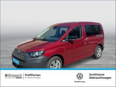 Second-hand VW Caddy Life 102 CP (75 kW) 2025 Roșu Monovolum