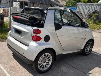 Gebraucht Smart ForTwo Cabrio Passion 71 PS (52 kW) 2008 Silber Cabrio