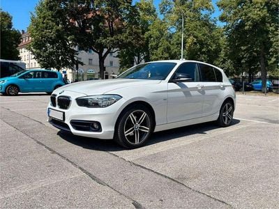 Gebraucht BMW 116 Sport Line 116 PS (85 kW) 2016 Weiß Kleinwagen