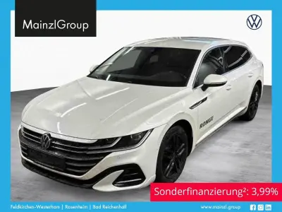 Gebraucht VW Arteon R-line 218 PS (160 kW) 2022 Oryxweiß perlmutteffekt Kombi