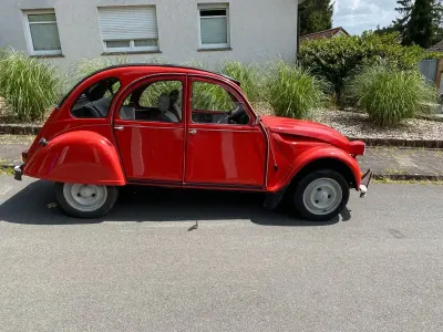 Gebraucht Citroën 2CV 27 PS (19 kW) 1987 Rot Limousine