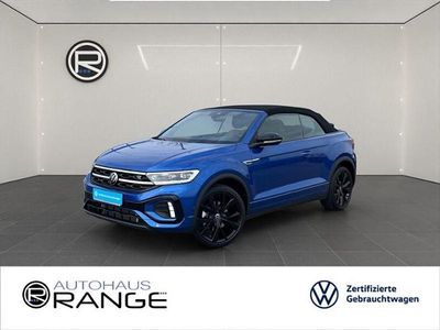 Gebraucht VW T-Roc Cabriolet R-line 150 PS (110 kW) 2025 Blau Cabrio