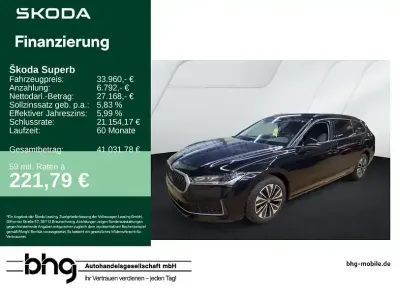 Gebraucht Skoda Superb Selection 150 PS (110 kW) 2025 Schwarz Kombi