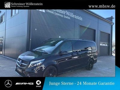 Gebraucht Mercedes V250 AMG 190 PS (139 kW) 2022 Schwarz obsidianschwarz metall Van / Kleinbus