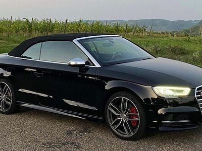 Usata Audi S3 Cabriolet Ambiente 310 CV (228 kW) 2017 Nero Cabrio