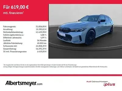Brugt BMW M340 Performance 340 HK (250 kW) 2023 Sølv Sedan