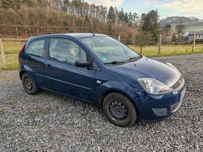 Gebraucht Ford Fiesta Style 60 PS (44 kW) 2008 Blau Kleinwagen