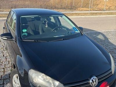 Gebraucht VW Golf VI Comfortline 122 PS (89 kW) 2011 Schwarz Kleinwagen