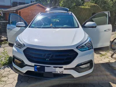 Gebraucht Hyundai Santa Fe Premium 200 PS (147 kW) 2016 Weiß SUV