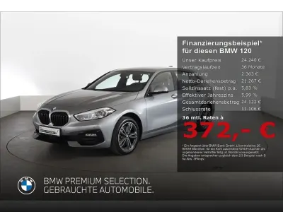 Gebraucht BMW 120 Sport Line 190 PS (139 kW) 2023 Grau Kleinwagen