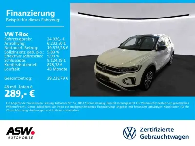 Gebraucht VW T-Roc Style 150 PS (110 kW) 2022 Pure white SUV