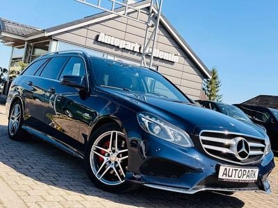 Usata Mercedes E350 AMG 258 CV (189 kW) 2016 Blu Station wagon