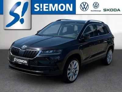 Gebraucht Skoda Karoq Clever 110 PS (80 kW) 2022 Schwarz SUV