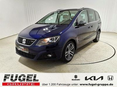 Gebraucht Seat Alhambra FR-Line 150 PS (110 kW) 2021 "atlantic" blau Van / Kleinbus