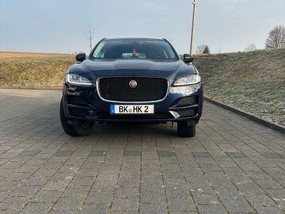 Gebraucht Jaguar F-Pace R-Sport 241 PS (177 kW) 2017 Blau SUV