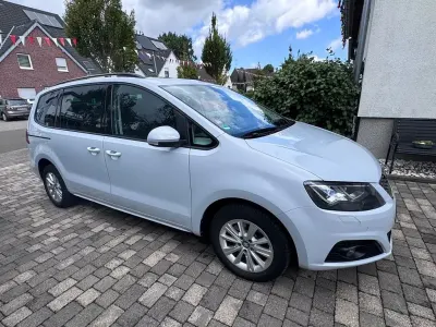 Gebraucht Seat Alhambra Style 150 PS (110 kW) 2019 Weiß Van / Kleinbus