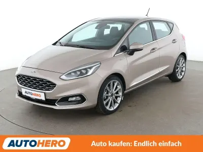 Gebraucht Ford Fiesta Vignale 140 PS (102 kW) 2018 Beige Kleinwagen