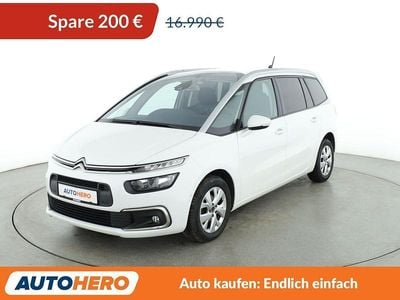 Gebraucht Citroën Grand C4 Picasso SELECTION 120 PS (88 kW) 2018 Weiß Van / Kleinbus