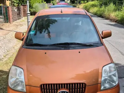 Gebraucht Kia Picanto 2006 Orange Kleinwagen