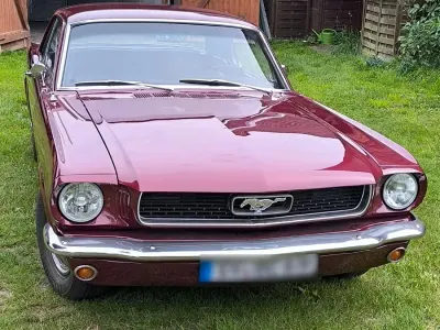 Gebraucht Ford Mustang 120 PS (88 kW) 1966 Rot Coupé