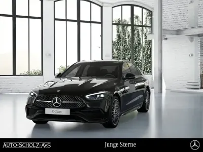 Gebraucht Mercedes C180 AMG 170 PS (125 kW) 2025 Obsidianschwarz metallic Limousine