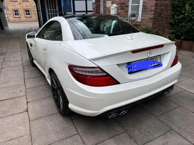 Gebraucht Mercedes SLK55 AMG AMG 421 PS (309 kW) 2013 Weiß Cabrio