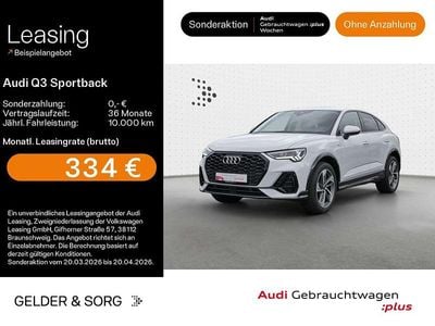 Gebraucht Audi Q3 S-Line 150 PS (110 kW) 2025 Gletscherweiß metallic SUV