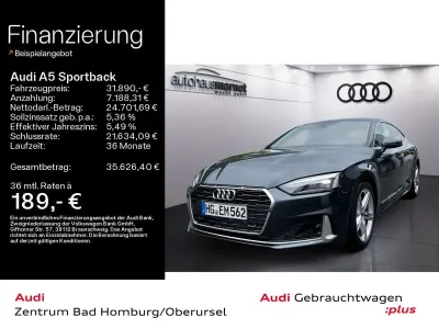 Gebraucht Audi A5 Advanced Plus 150 PS (110 kW) 2024 Manhattangrau metallic Limousine