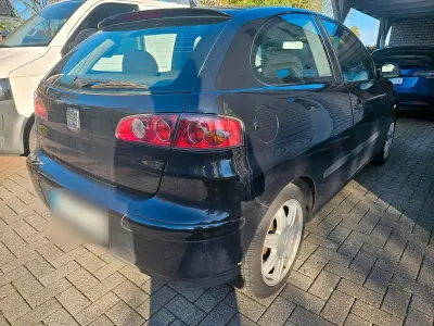 Brugt Seat Ibiza 75 HK (55 kW) 2004 Sort Hatchback