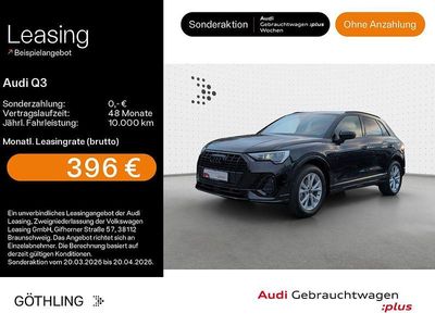 Gebraucht Audi Q3 S-Line 150 PS (110 kW) 2025 Mythosschwarz metallic SUV