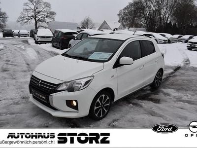 Weiß Gebraucht 2021 Mitsubishi Space Star Spirit+ Kleinwagen | 9.900 € (Fairer Preis)